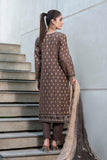 Unstitched - 3 Pc Embroidered Cotton Suit