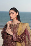 Unstitched - 3 Pc Embroidered Cotton Suit