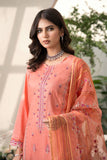 Unstitched - 3 Pc Self Jacquard Embroidered Suit