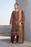 Unstitched - 3 Pc Embroidered Cotton Suit