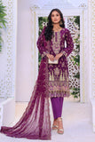 Unstitched - 3 Pc Embroidered Cotton Suit