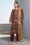 Unstitched - 3 Pc Embroidered Cotton Suit