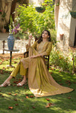 Unstitched - 3pc Embroidered Multi jacquard broshia suit