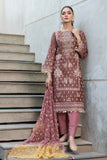 Unstitched - 3Pc Embroidered Cotton Suit