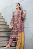 Unstitched - 3Pc Embroidered Cotton Suit