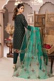 Unstitched - 3 Pc Embroidered Cotton Suit