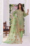 Unstitched - 3 Pc Embroidered Cotton Suit