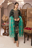 Unstitched - 3 Pc Embroidered Cotton Suit