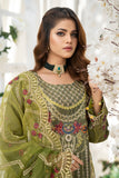 Unstitched-3Pc Embroidered Cotton  Suit