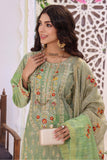Unstitched - 3 Pc Embroidered Cotton Suit