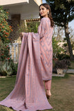 Unstitched - 3PC Lawn Multi Jacquard Broshia Suit