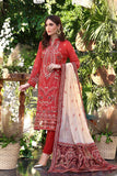 3pc-Unstitched Embroidered Swiss Voil Collection