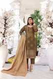 Unstitched-3 Pc Jacquard Broshia Cotton