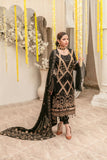 Unstitched - 3 Pc Luxury Embroidered Chiffon Suit