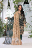Unstitched - 3 Pc Embroidered Cotton Suit