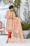 Unstitched - 3 Pc Embroidered Cotton Suit