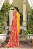 Digital Printed Lawn -3pc Unstitched-Yellow