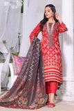 3PC Broshia Cotton -Unstitched